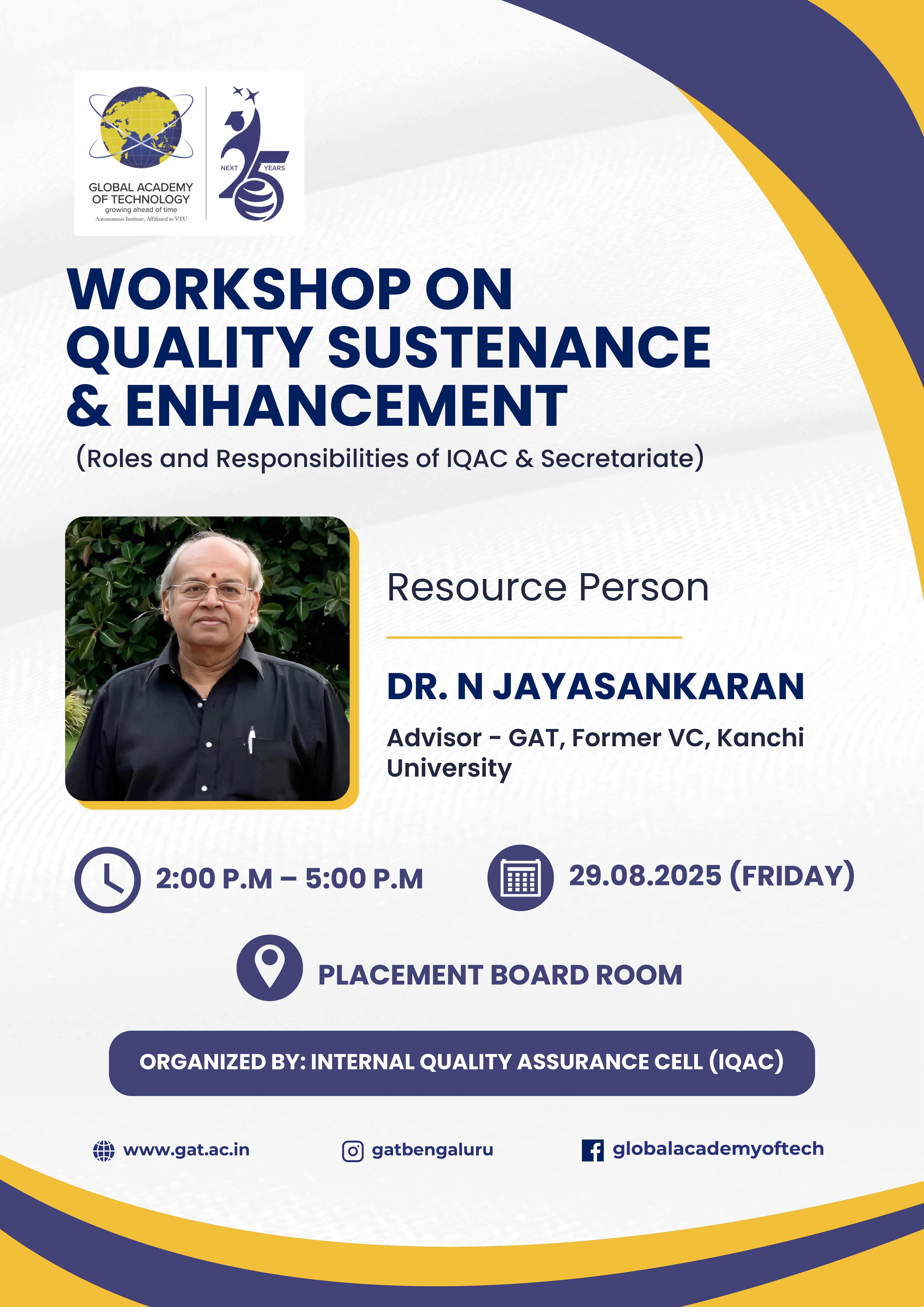 QIP Poster for 29 August 2025